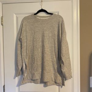 Aerie Summer Desert Sweater Grey